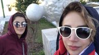 پیاده روی صبحگاهی شبنم قلی خانی با دوستش + عکس