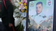   تشییع باشکوه پیکر شهید مدافع امنیت «امین سعیدی»
