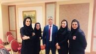 قضاوت 4 داور زن ایرانی در رقابت های کشتی نونهالان آسیا