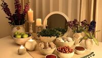 چیدمان سفره هفت سین با ایده های جذاب و مدرن | متفاوت تر از هر سال بچین