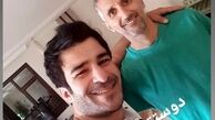 یوسف تیموری و پسرخاله اش + عکس