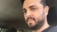 سلفی پدرام کریمی در ماشین + عکس