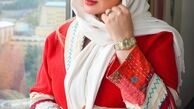 ست پاییزی  قرمز رنگ الهام حمیدی + عکس