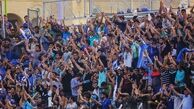 حضور گسترده هواداران استقلال و شعار علیه پرسپولیس