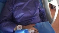 بیژن امکانیان راهی بیمارستان شد + عکس