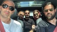 بازیگران قورباغه‌ در ماشین + عکس