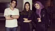 طناز طباطبایی با هوادارانش + عکس