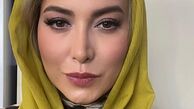 سلفی زیبای فریبا نادری با چهره میکاپ شده + عکس
