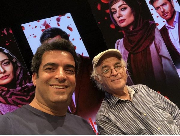 منوچهر هادی در کنار فریدون جیرانی + عکس