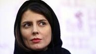 «لیلا حاتمی» در مراسم وداع با جمشید مشایخی
