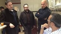 عیادت سرپرست دفتر موسیقی از شهرام شکوهی 