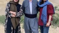 تیپ کردی وحید رهبانی در پشت صحنه گاندو + عکس