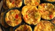 طرز تهیه مافین سوسیس و تخم مرغ
