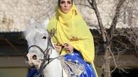 اسب سواری سوگل طهماسبی + عکس