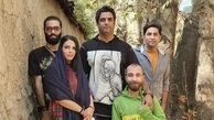 منوچهر هادی در پشت صحنه سریال گیسو + عکس