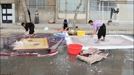 درختان کاخ سعدآباد خشک می شوند