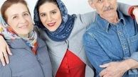 سحر دولتشاهی با والدینش + عکس