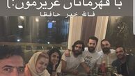جشن بهاره رهنما و همسرش بعد لیگ قهرمانی+عکس