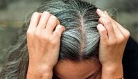 ترفندی برای احیای رنگ موهای سفید
