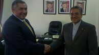 دیدار سفیر ایران در اردن با یک مقام سازمان ملل