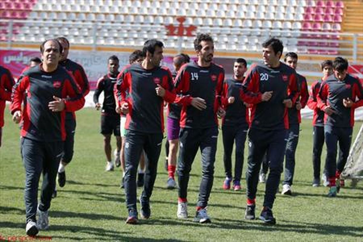 دروازه بان جدید در تمرین پرسپولیس