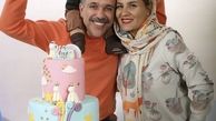 تولد کاملا خصوصی پسر بازیگر مشهور + عکس