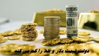 دولت قیمت دلار و طلا را کم می کند !