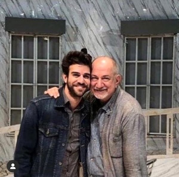 آتیلا پسیانی و پسرش بازیگر سریال مردم معمولی + عکس