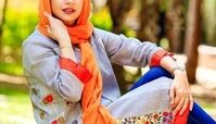 تیپ جذاب و ساده شبنم قلی خانی