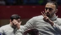 پاکدامن نایب قهرمان جام جهانی شمشیربازی گرجستان شد