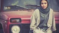 سوگل خلیق با ماشین آف رود قرمزش+عکس
