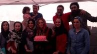 سوپرایز تولد نگین معتضدی+عکس