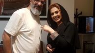 نسرین مقانلو با امیر جعفری دیدار کرد + عکس 