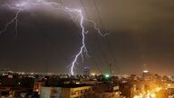 صاعقه جان مرد ۳۴ ساله را گرفت