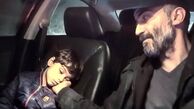 حس شیرین پدرانه هادی حجازی فر با پسرش+عکس
