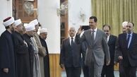 بشار اسد در جشن میلاد پیامبر اکرم (ص)+تصاویر