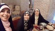 مژده لواسانی و دوستاش در رستوران + عکس
