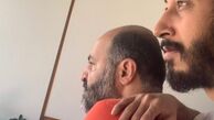 بهرام افشاری و دوستش + عکس