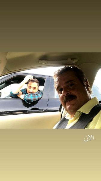 سلفی گرفتن هومن برق نورد سر صحنه فیلمبرداری + عکس