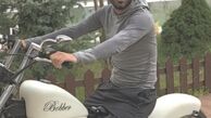 محسن مسلمان و موتور لاکچری اش+عکس