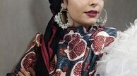 لباس یلدایی سپیده خداوردی + عکس