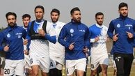 بازگشت بازیکن استقلال به ‌تمرین پس از تصادف
