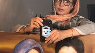 تابلو ‌نقاشی عجیب شبنم قلی خانی + عکس