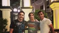 سفر پوریا پورسرخ با دوستان فوتبالیستش + عکس