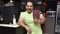 آقای بازیگر در باشگاه بدنسازی + عکس