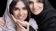 شباهت عجیب الهام پاوه نژاد و دخترش + عکس