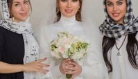 تیپ نامتعارف متین ستوده در لباس عروس!
