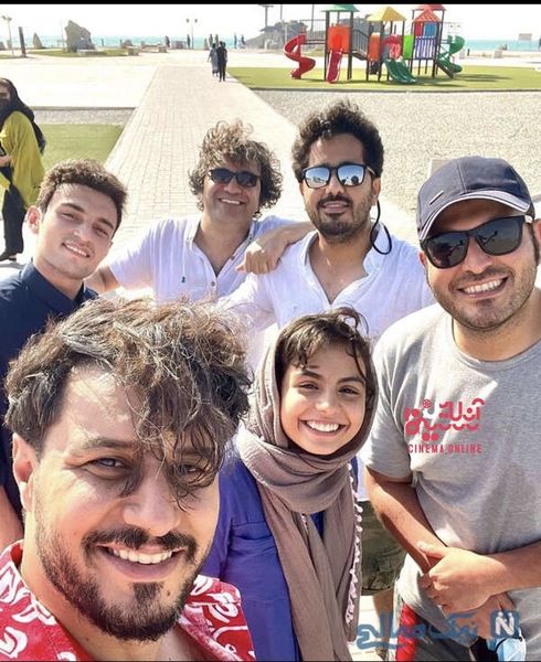 سلفی جواد عزتی با زخم کاری ها + عکس