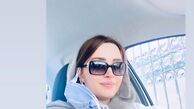 جدیدترین عمس بهنوش طباطبایی در ماشینش
