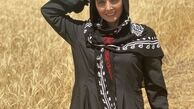 بازیگر تازه عروس در میان‌ گندم زار + عکس